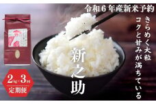 令和6年産新米予約【定期便】新之助 2kg×3ヶ月 計6kg 米・食味鑑定士お墨付き 家族みんなで愛情かけて育てた米 新潟県糸魚川産 2024年 しんのすけ 白米 百姓や伝六【米 お米 こめ ご飯 ライス ふるさと納税米 食品 人気 おすすめ お弁当 おにぎり ギフト 新潟県の新しいブランド米 農家直送 2キロ 先行予約 精米 3回 3か月】