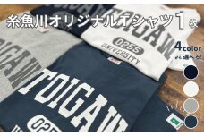 【選べるカラー･サイズ】糸魚川オリジナル『いといがわ大学』Ｔシャツ 1枚 半袖（XS･S･M･L･XLサイズ）コットン【ITOIGAWA大学 新潟県 糸魚川市 ヒスイ 衣類 おしゃれ シンプル いまいスポーツ ティーシャツ メンズ レディース キッズ ネイビー ホワイト グレー デニム】