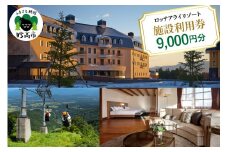 ロッテアライリゾート施設利用券9,000円分