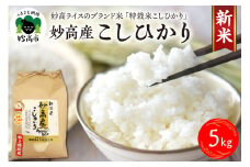 【令和7年産】妙高産こしひかり特別栽培米5kg