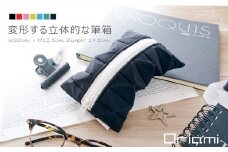  Oriamiペンケース レギュラー M ブラック 新潟県 五泉市 高橋ニット株式会社