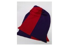 ストール バイカラーストール ( パープル×レッド ) カシミヤ100％ レディース | ニット カシミヤ マフラー おしゃれ シンプル プレゼントギフト 母の日 新潟県 五泉市 株式会社川島
