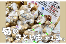 旬の野菜 さといも 2.5kg 新潟県 五泉市 まるっと五泉プロジェクトFunSpace株式会社