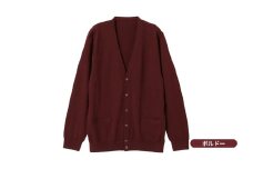  メンズニット カーディガン ボルドー L ニット 新潟県 五泉市 株式会社 川島
