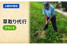 草取り 代行プラン S（上越市内限定）草刈り 手作業 雑草 除草 上越市