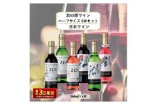 酒 岩の原ワイン ハーフサイズ6本セット（ 赤 ×2本 白 ×2本 ロゼ ×2本各360ml） ワイン ギフト 新潟 上越