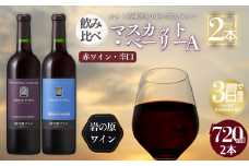 ワイン 岩の原ワイン マスカット・ベーリーA 飲み比べ2本セット（赤×2本 各720ml） 酒 ギフト 新潟 上越