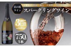 ワイン 岩の原スパークリングワイン ロゼ1本 マスカット・ベーリーA （750ml） 酒 ギフト 新潟 上越