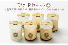 濃厚卵・フレッシュ牛乳使用!【Riz-RizセットC】プリン6個[メイド・イン上越認証品] プリン お菓子 スイーツ デザート 濃厚 新潟 上越
