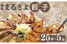餃子 越後まるきよ餃子 5袋 セット ぎょうざ ギョウザ