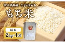 【もち米】【真空チャックパック】新潟産こがねもち（もち米）2Kg×1袋 新潟 上越