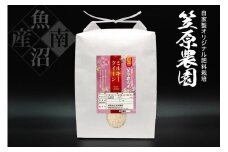 【令和6年産】南魚沼産 笠原農園米 ミルキークイーン 5kg