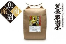 【令和７年産新米予約／令和７年（2025年）９月下旬より順次発送】南魚沼産 笠原農園米 コシヒカリ ５kg