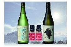 薄荷油と鶴齢・雪男セット