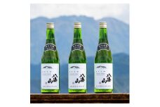 越後の名酒「八海山」 純米吟醸55％【四合瓶720ml】×3本