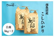 【令和7年産新米予約】南魚沼産コシヒカリ 白米5kg×2 ひらくの里ファーム【2025年10月上旬より順次発送予定】