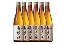 日本酒 八海山 純米酒 魚沼で候 720ml×6本 新潟県魚沼地域限定