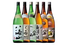 八海山 清酒・特別本醸造・純米・純米吟醸・大吟醸・純米大吟醸 1800ml×6本セット
