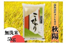 【令和7年産 新米予約】南魚沼産コシヒカリ「秋陽」(無洗米5kg)×3回 新潟県の特A地区南魚沼市の美味しいお米【2025年（令和7年）10月上旬より順次発送予定】【米 お米 こしひかり 南魚沼 米 無洗米 こめ 新潟 米】