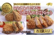 和豚 もちぶた 4人前 ロースカツ 約100g×2 コロッケ 約80g×3 牛豚合挽きメンチカツ 約100g×2 揚げ物 国産 豚肉 国産牛 惣菜 夕食 冷凍 肉の片山 送料無料 新潟県 南魚沼市
