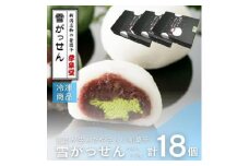 大福 生クリーム入り大福 雪がっせん 6個入×3箱 計18個 和菓子 あんこ 餡子 生クリーム 新潟県 南魚沼市