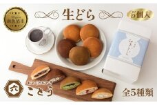 生どら 5種類×1個 5個入 餡 あん 焼き菓子 スイーツ どら焼き 新潟スイーツ お取り寄せ 北海道産 小豆 ギフト お菓子 和菓子 お土産 プレゼント 個包装 お祝い イベント スイーツ ご褒美 おやつ お取り寄せ おかしとおやき ことう 送料無料 新潟県 南魚沼市