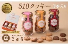 510クッキー 3本入り クッキー 焼き菓子 スイーツ お取り寄せ おかしとおやき ことう 新潟県 南魚沼市