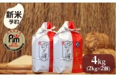 【新米予約】令和７年産「五つ星お米マイスター」の南魚沼産新之助　精米４kg（２kg×２個）【2025年10月下旬より順次発送予定】