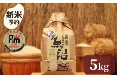【新米予約】令和７年産「五つ星お米マイスター」の南魚沼産コシヒカリ　精米5kg【2025年10月上旬より順次発送予定】