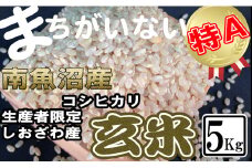 【令和7年産】玄米 生産者限定 南魚沼しおざわ産コシヒカリ5Kg【2025年10月上旬より順次発送予定】
