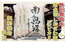 【令和7年産】【精米１５Kg】特別栽培 生産者限定  南魚沼しおざわ産コシヒカリ【2025年10月上旬より順次発送予定】