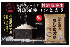 令和7年産【定期便（無洗米）】南魚沼産コシヒカリ~特別栽培米~（5ｋｇ×3回）