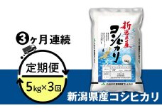 23-K53R6B【3ヶ月連続お届け】新潟県中条産コシヒカリ5kg