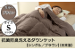 抗菌防臭洗えるダウンケット【シングル／ブラウン】（日本製）