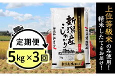 31-K53【3ヶ月連続お届け】新潟県産コシヒカリ5kg