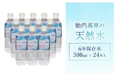 6年保存水 500ml×24本セット