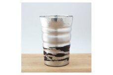 銅製錫被 カップ(200ml)手作り 冷たい口当たり 贈答品 金属製 新潟県 弥彦村_タンブラー コップ ビールグラス ビアグラス 贈答品 プレゼント 還暦祝い 金属製 おしゃれ【1065813】