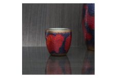 ＜冷たい口当たり＞百年物語 銅製 茜色-錦-ぐいみ 日本酒 新潟県 弥彦村_手作り 一点もの 盃 おちょこ お猪口 ぐいのみ 酒器 贈答品 プレセント 還暦祝い おしゃれ 金属製 メタリック【1259347】