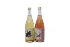 弥彦ワイン(果実酒)弥彦ブリューイング　白泡2024・ロゼ泡2024　750ml×各1本(計2本)【1621887】
