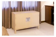 [№5882-0367]栄一（EIICHI)　開  国産 日本製 箪笥 桐 収納 衣類収納 家具