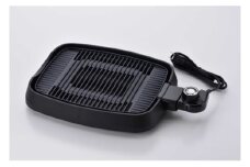 [№5882-0389]グリルプレート　キッチン用品 調理家電 コンパクト 焼肉 肉 魚 野菜 温度調節 卓上