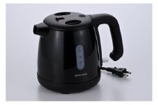 [№5882-0391]転倒湯漏れ機能付き　電気ケトル0.8L　黒　電化製品 キッチン用品  電気ケトル 空だき防止機能 こぼれにくい 卓上