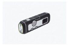[№5882-0393]【防災】ポータブルマルチライト　多機能 LEDライト ラジオ 充電式ライト ダイナモ充電 USB充電 サイレン付き 懐中電灯 雑貨 日用品