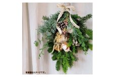 Xmasスワッグ【しろいゆき】