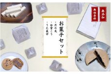 【お菓子セット】大黒屋 お菓子詰め合わせ（月の兎・白雪こう・うた最中）個包装 贈答品 ギフト 銘菓 和菓子 おやつ 新潟県 出雲崎町