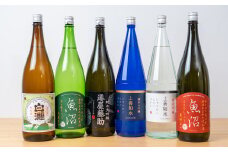 【地酒】白瀧酒造 定番商品 詰め合わせ 1800ml×6本入り 純米大吟醸/純米吟醸/純米酒