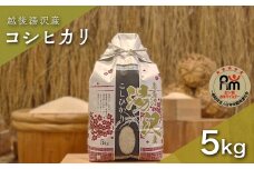 令和7年産 白米 5kg 【「五つ星お米マイスター」の精米 湯沢産コシヒカリ】