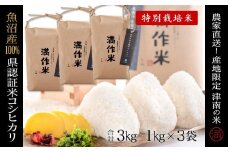 【2025年産新米】県認証米魚沼産コシヒカリ 3kg 産地限定！農家直送