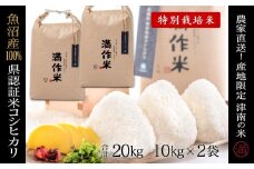 【2025年産新米】県認証米魚沼産コシヒカリ 20kg 産地限定！農家直送