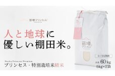 【2025年産新米】【6ヶ月定期便】【農薬化学肥料5割減】魚沼コシヒカリ 苗場プリンセス 特別栽培米 精米 10kg（5kg×2袋）計60kg